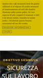 Mobile Screenshot of obiettivosicurezzalavoro.com